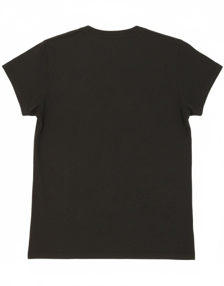 ADIDAS Mens T-Shirt Top Small Black Vintage Adidas and Second-Hand Adidas from Messina Hembry 