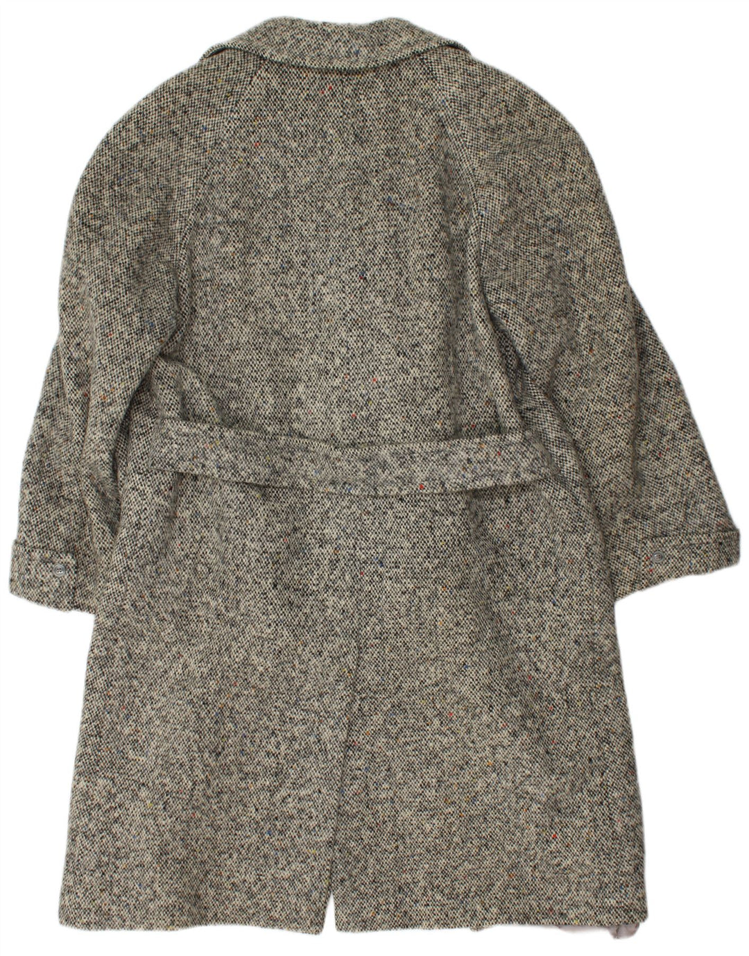 Palton dublu pentru femei VINTAGE IT 42 Gri Medium Herringbone