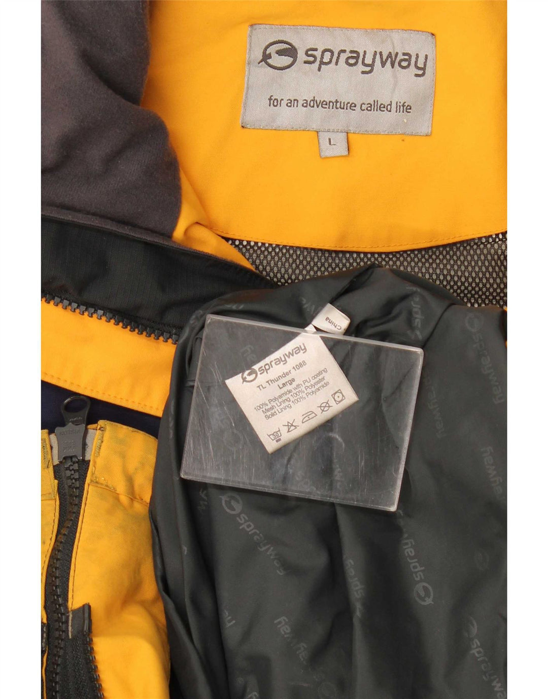 Sprayway Jachetă de ploaie pentru bărbați UK 40, mov, mare, poliamidă color bloc
