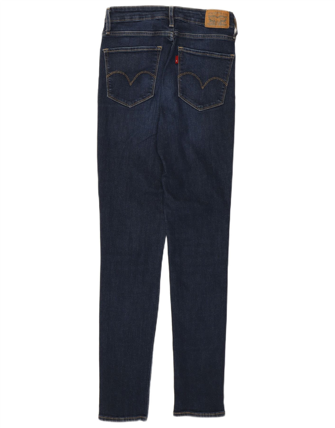 LEVI'S Womens Skinny Jeans W26 L30 Blue Cotton