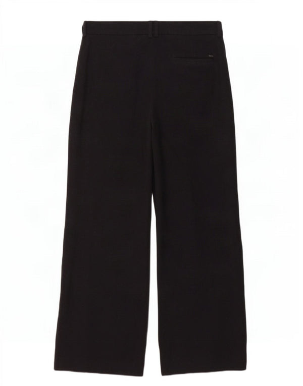 Pantaloni de costum Tommy Hilfiger pentru femei cu picioare largi US 10 Large W32 L30 Bleumarin