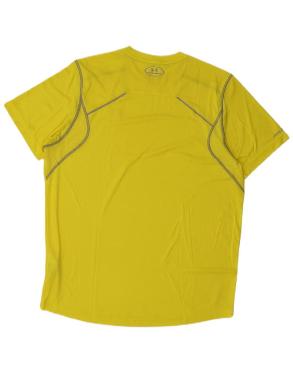 Tricou Under Armour pentru bărbați Heat Gear Top XL Galben Poliester