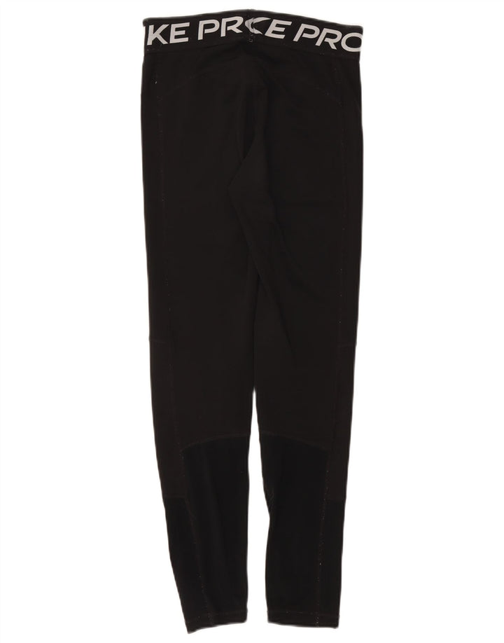 Leggings grafic pentru fete Nike 13-14 ani XL poliester negru