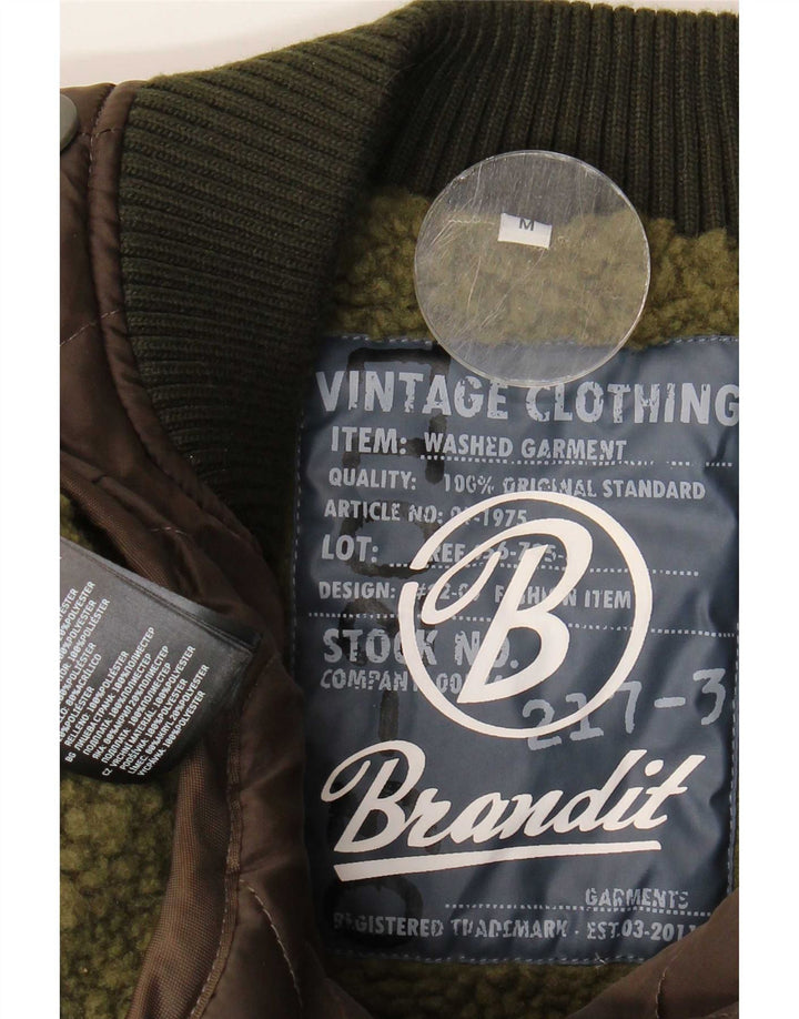 Jachetă căptușită Brandit pentru bărbați UK 38 Medium Kaki Poliester