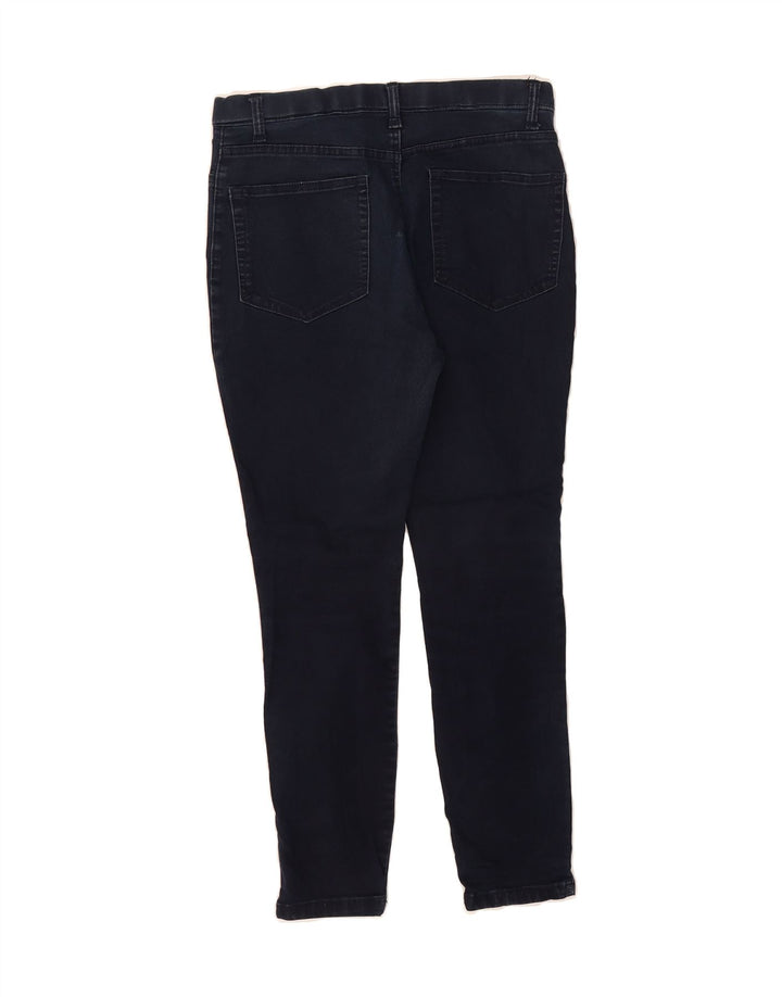 LEE Womens Petite Crop Slimming Jegging Jeans Medium W30 L25 Navy Blue Vintage Lee and Second-Hand Lee from Messina Hembry 