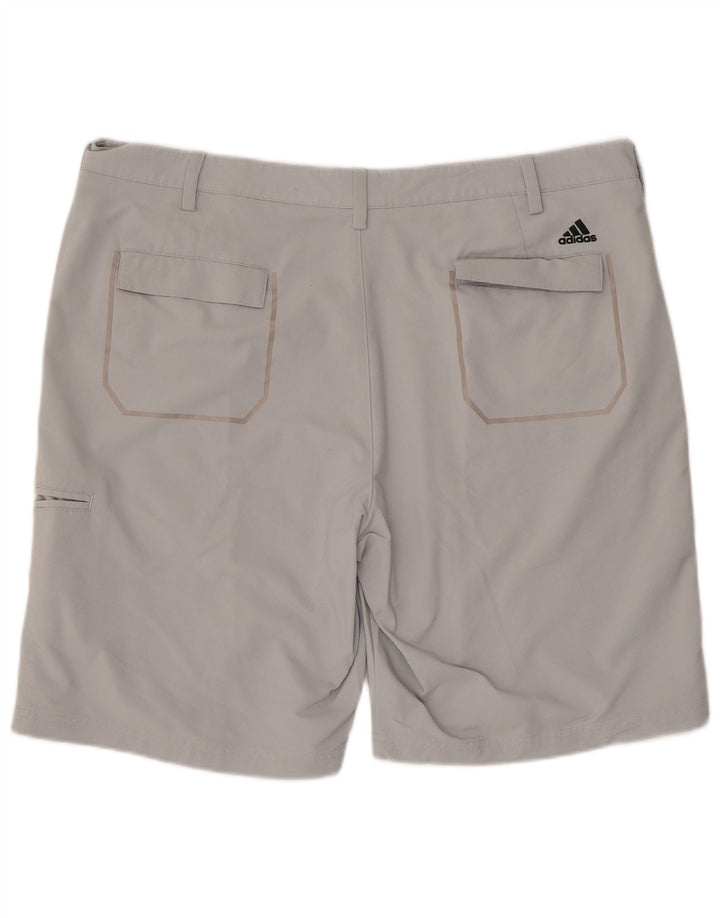 Pantaloni scurți cargo adidas pentru bărbați W38 XL poliamidă gri