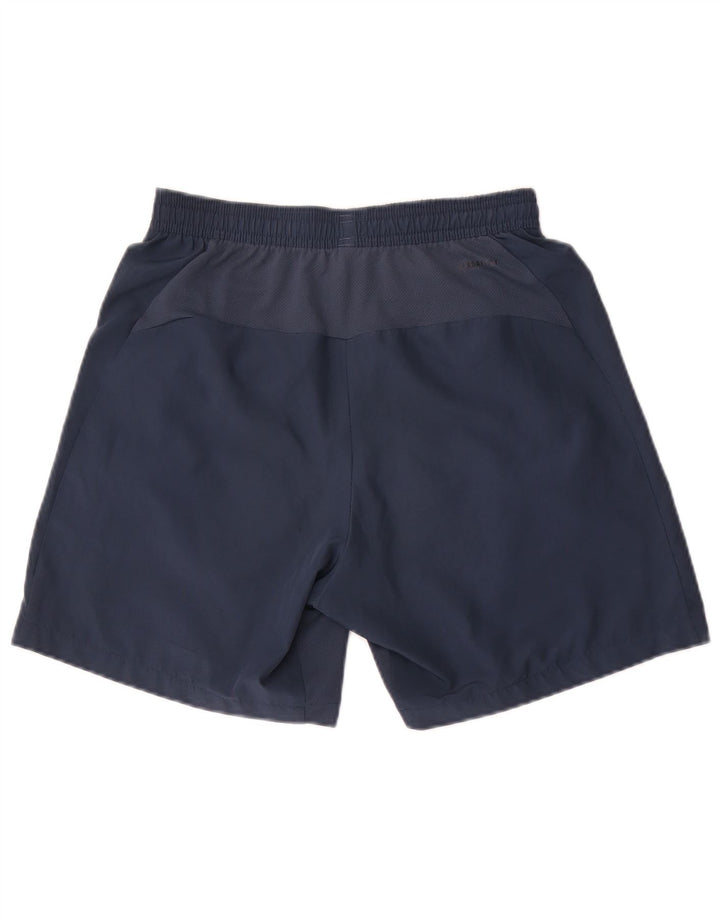 Pantaloni scurți sport Aeroready Adidas pentru bărbați, poliester mici, albastru
