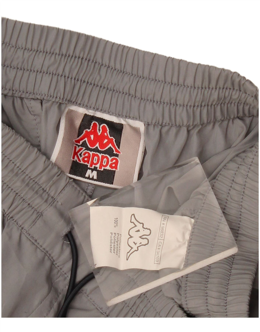 Pantaloni scurți sport Kappa pentru bărbați, gri mediu, poliester