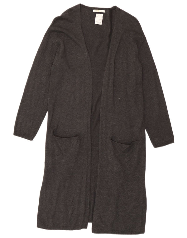 Pulover cardigan pentru fete Zara 9-10 ani gri viscoză