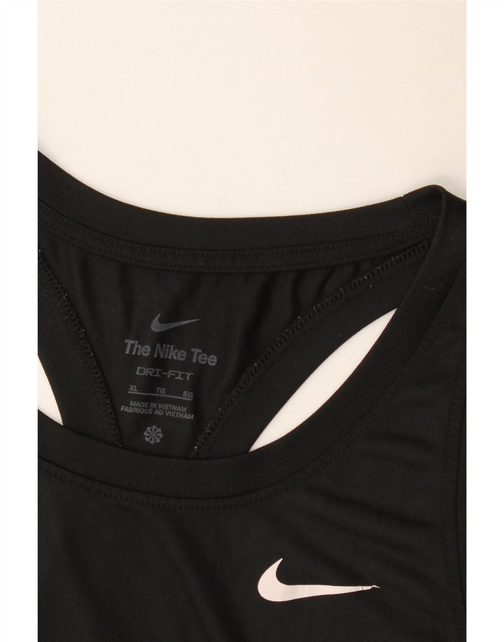 Vesta NIKE Dri Fit pentru bărbați, XL, negru