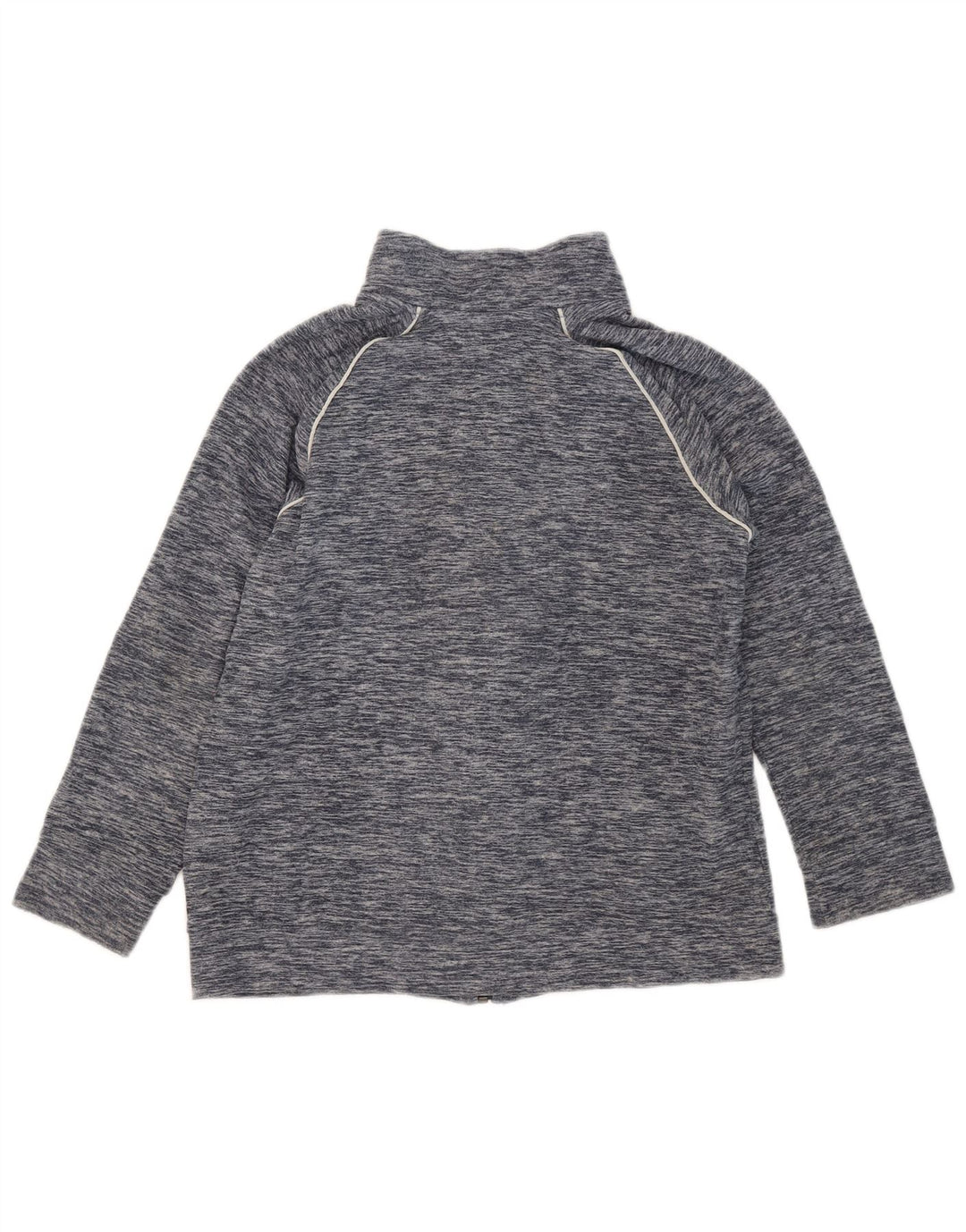 Jachetă fleece Puma pentru băieți 12-13 ani, mare, albastru bleumarin, poliester pătat