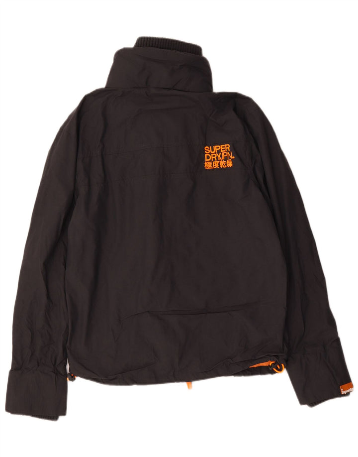 Jachetă bomber The Windcheater Superdry pentru bărbați UK 36 Small Gri Poliester
