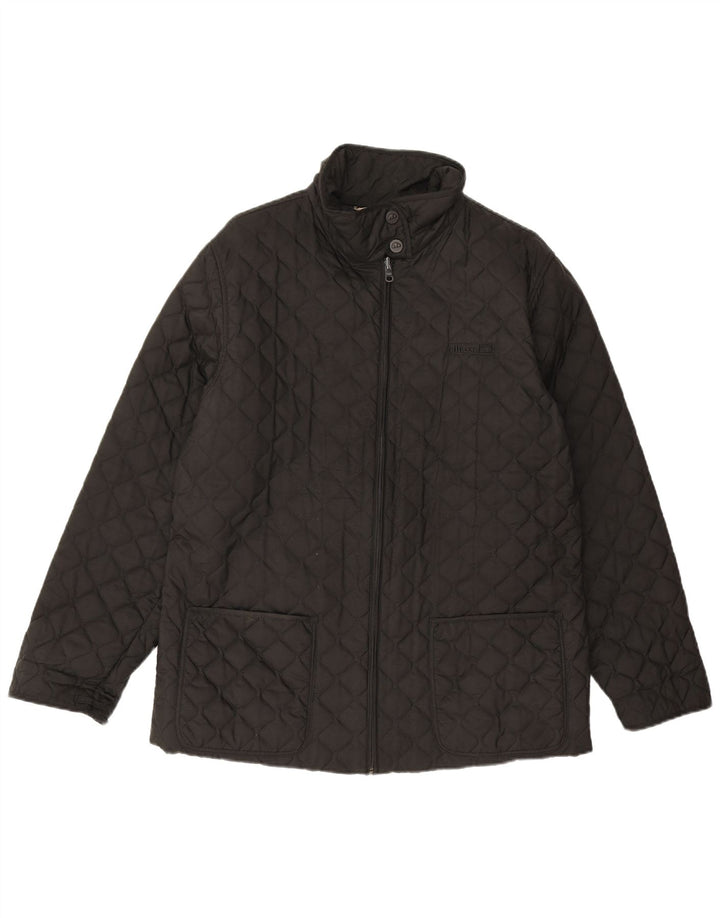 Jachetă matlasată pentru femei Ellesse UK 14 Large Black