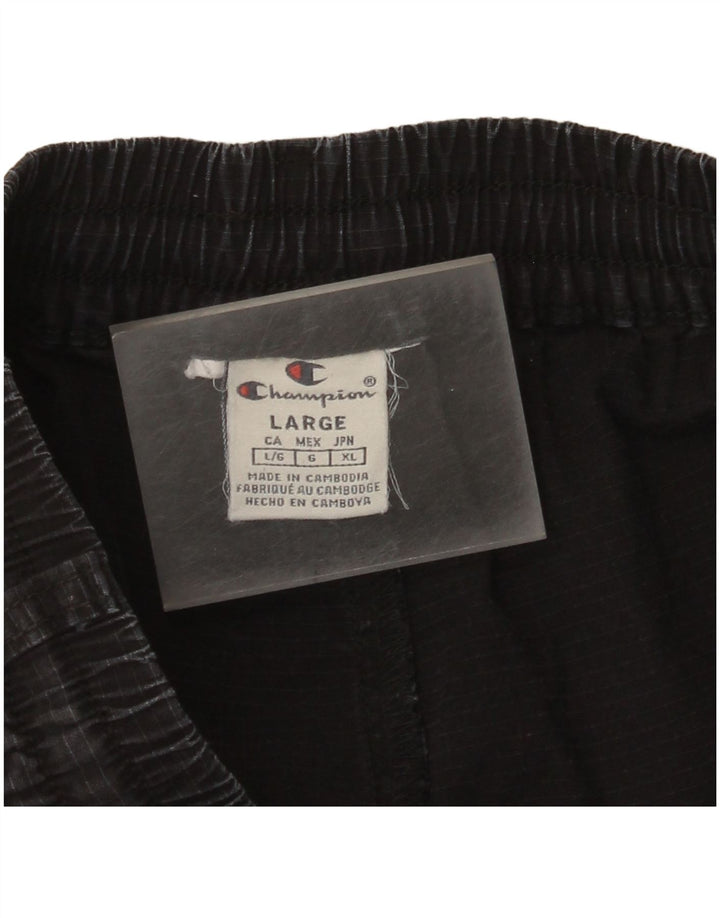 Pantaloni de jogging pentru bărbați Champion Pantaloni cargo mari W34 L28 negri