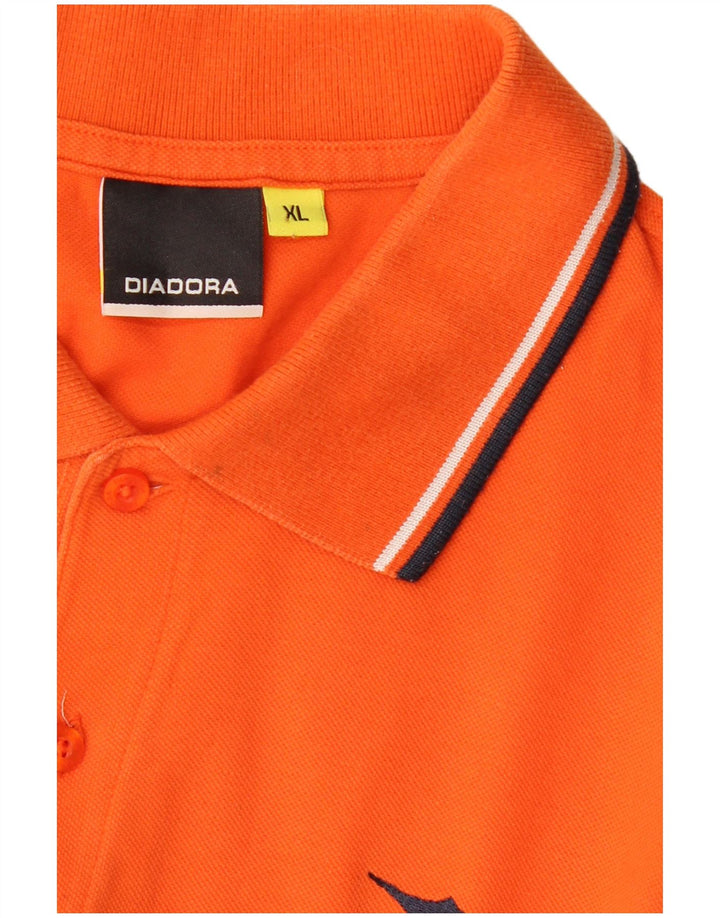 DIADORA Tricou Polo pentru Barbati XL Portocaliu
