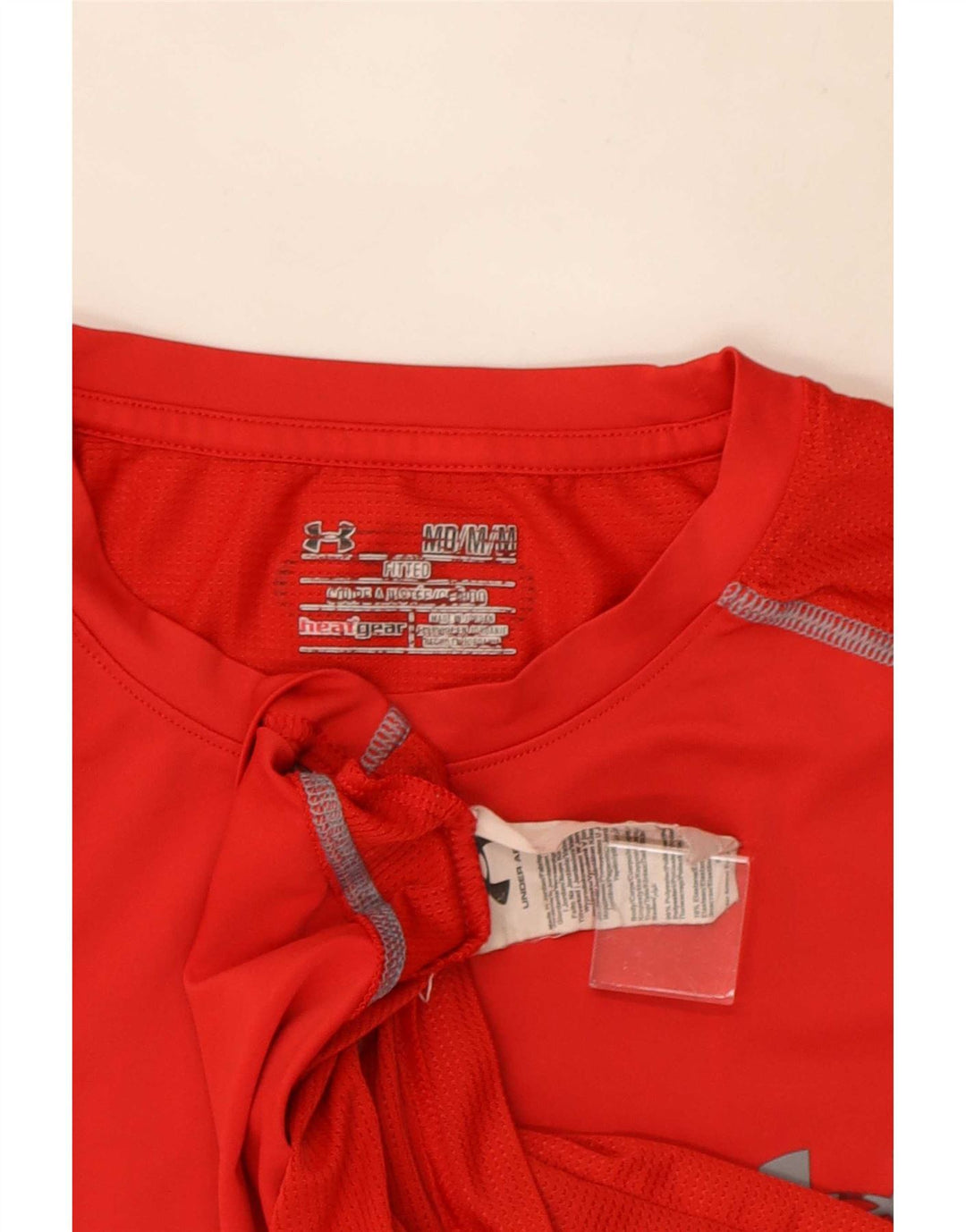 Tricou Under Armour pentru bărbați Heat Gear Top Medium Red Poliester