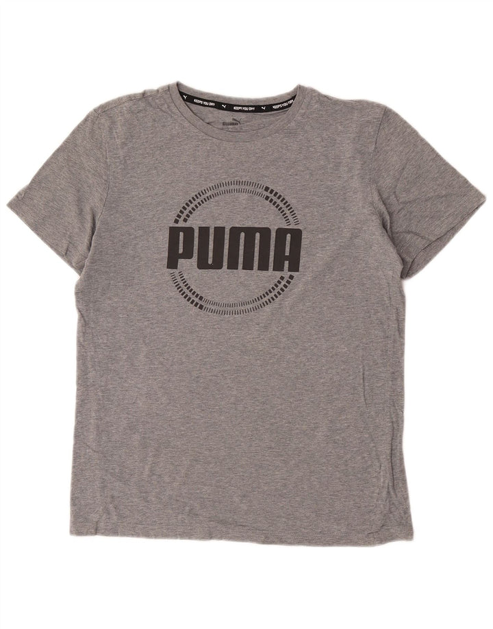 Tricou grafic Puma pentru băieți Top 15-16 ani gri
