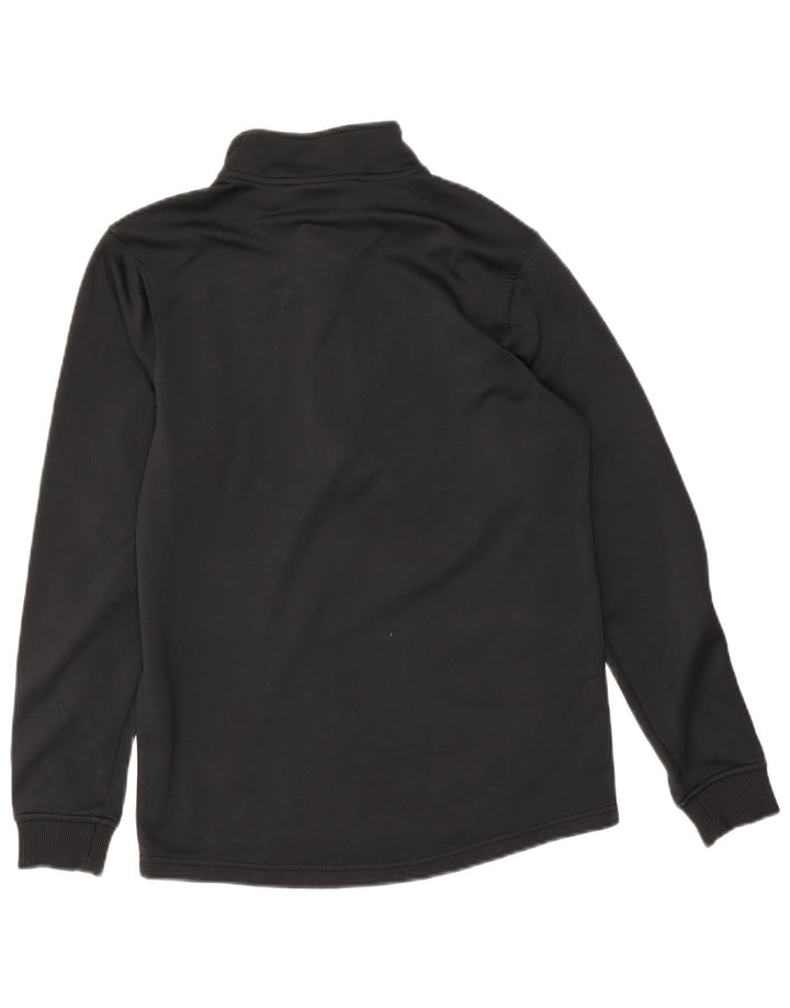 Pulover Under Armour Cold Gear pentru bărbați, cu fermoar și gât, XS, poliester negru