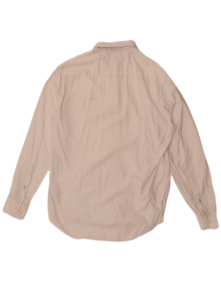 Cămașă pentru bărbați Tommy Hilfiger New York Fit, bumbac alb mediu