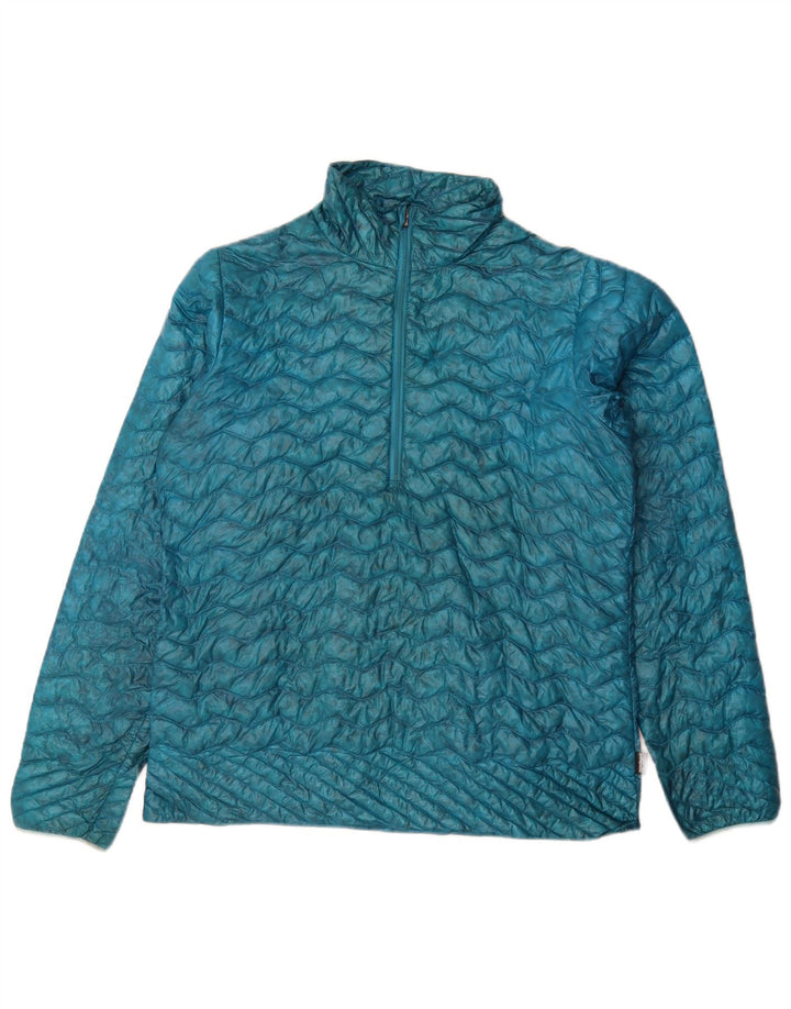 Jachetă căptușită cu pulover Patagonia pentru femei UK 12 Medium Blue Sintetic