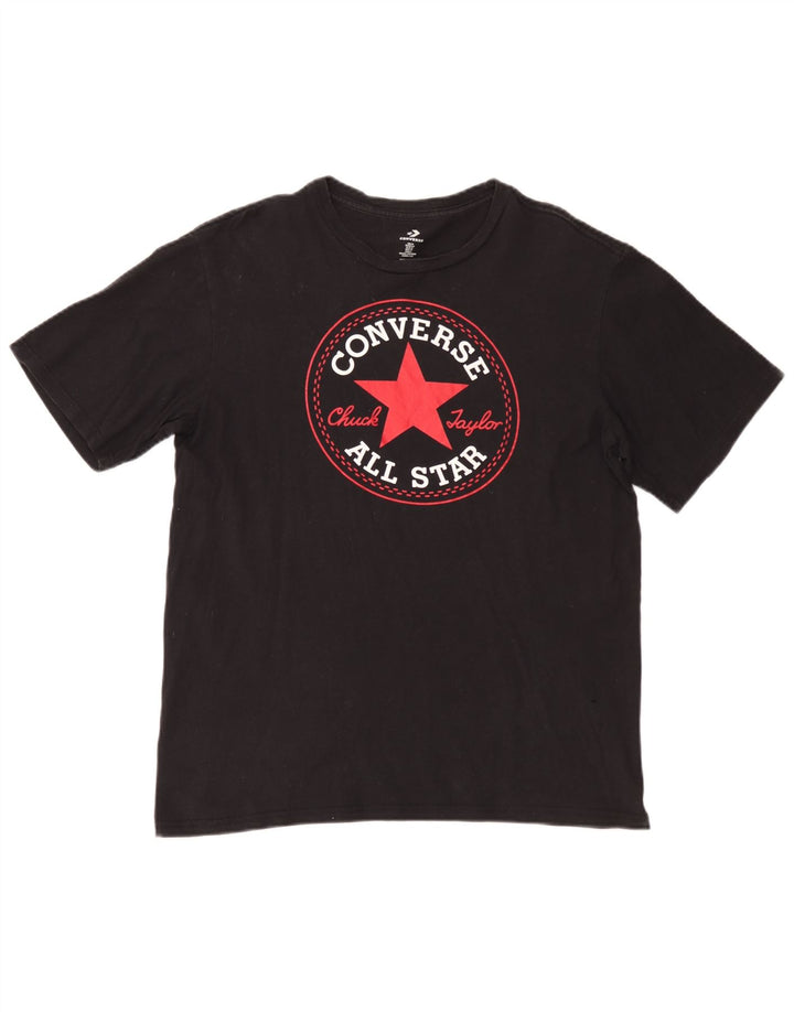 Tricou Converse Chuck Taylor Graphic Top Medium Negru pentru bărbați