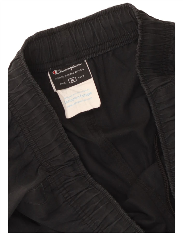 Pantaloni de trening pentru bărbați Champion Pantaloni de jogging Bumbac mediu negru