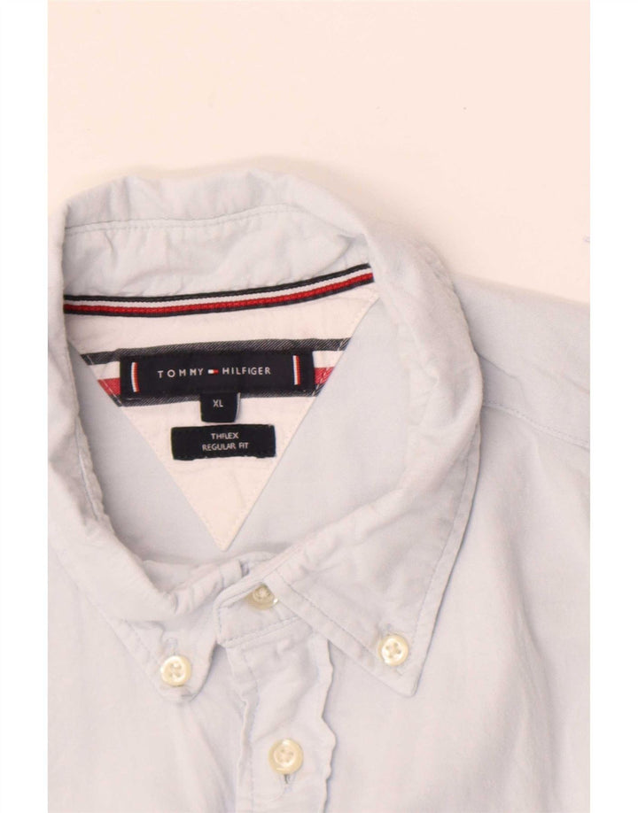 Cămașă Tommy Hilfiger pentru bărbați, cu tăiere regulată, XL, albastru