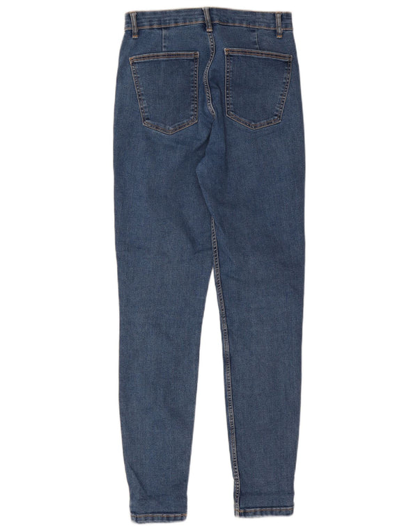 Blugi skinny pentru femei cu talie înaltă Zara EU 38 Mici L28 L28 Bumbac albastru