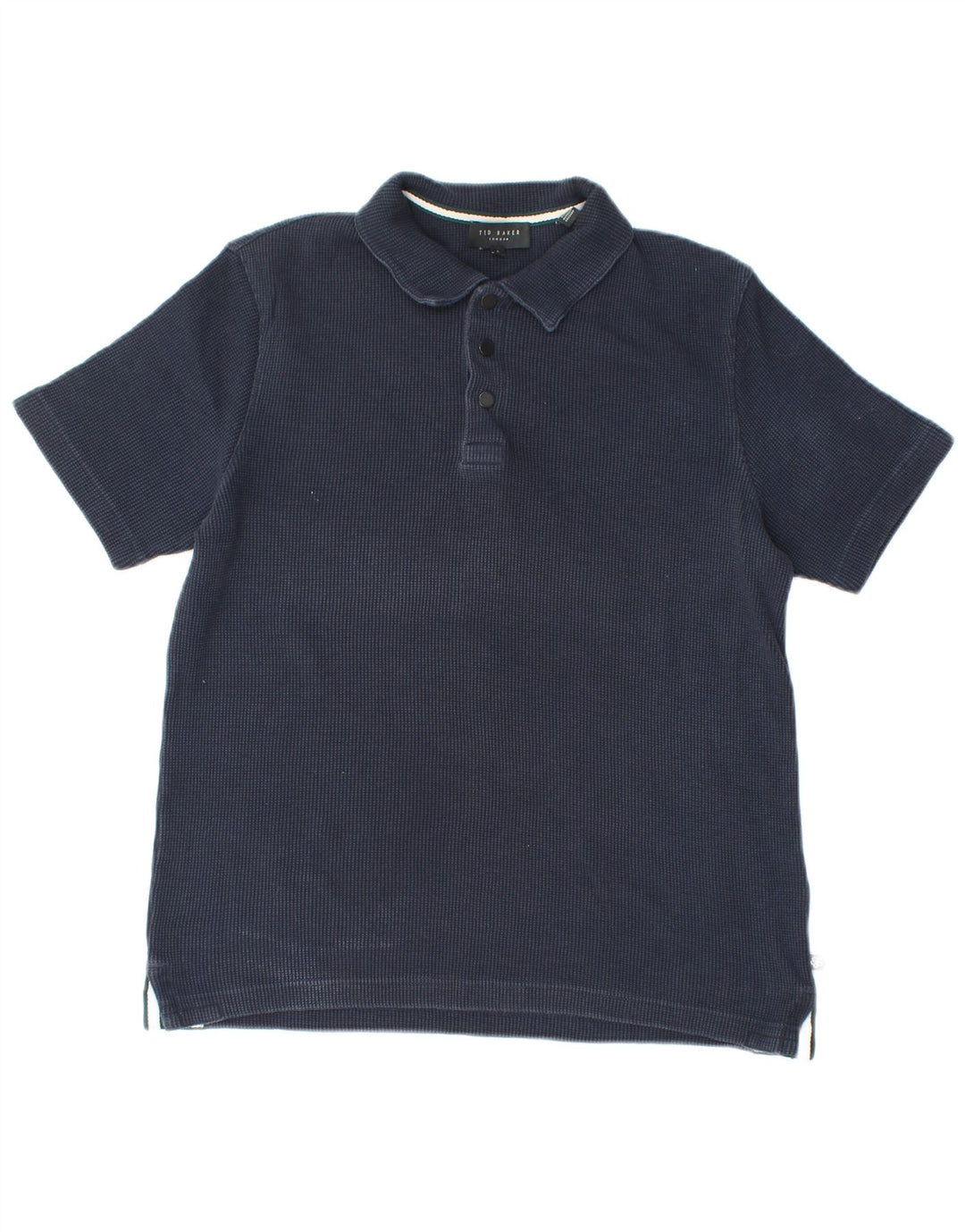Tricou polo pentru bărbați TED BAKER Mărimea 2 Mic Bumbac bleumarin