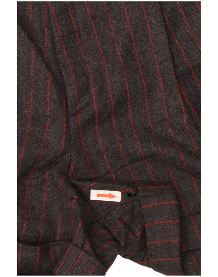 Set 2 piese Aria pentru femei la dublu piept UK 14 Medium W26 Lână cu dungi gri