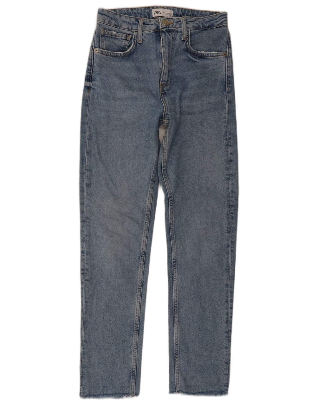 Blugi slim dama ZARA EU 34 2XS W24 L27 Albastru
