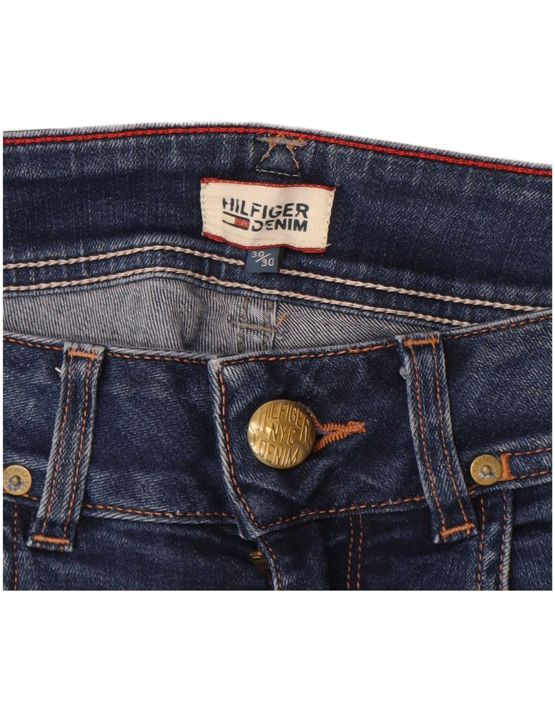 TOMMY HILFIGER Blugi Bootcut pentru Damă W30 L27 Bumbac Albastru