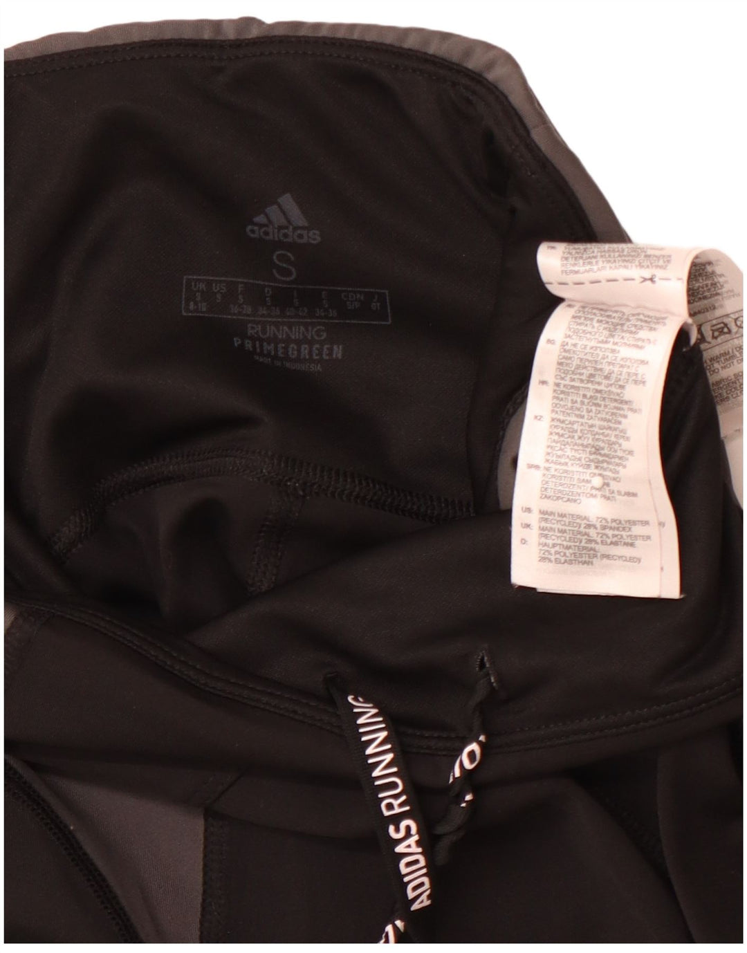 Leggings Aeroready ADIDAS pentru femei UK 8/10, negru, colorblock mic