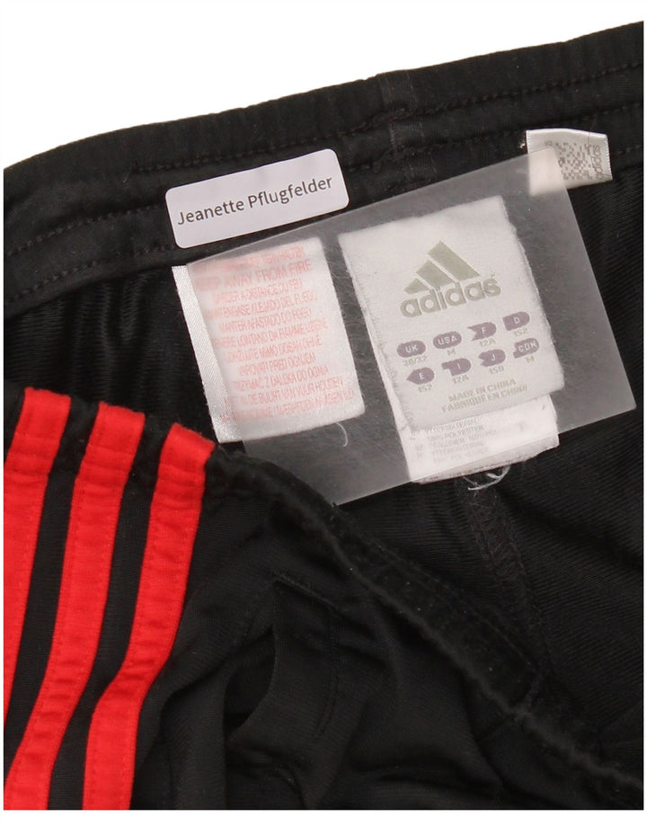 Pantaloni de trening Adidas baieti 11-12 ani poliester negru