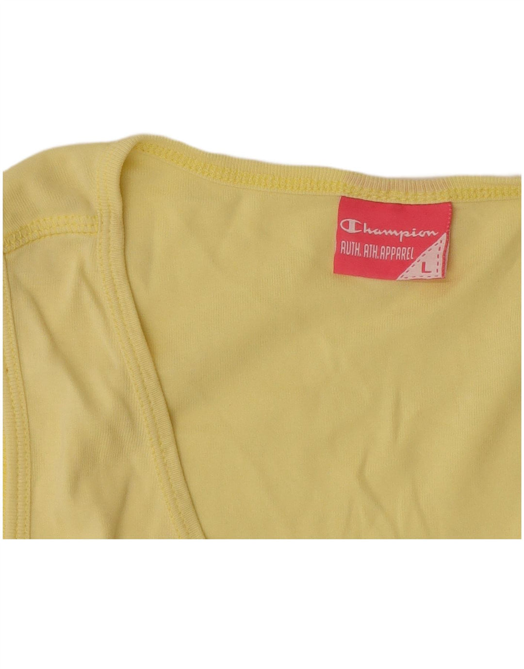 Vestă Champion Womens Top UK 14 Large Yellow