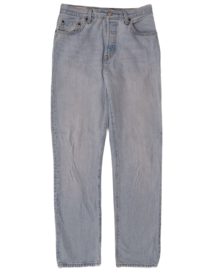 Blugi drepti pentru femei LEVI'S W28 L30 Bumbac albastru