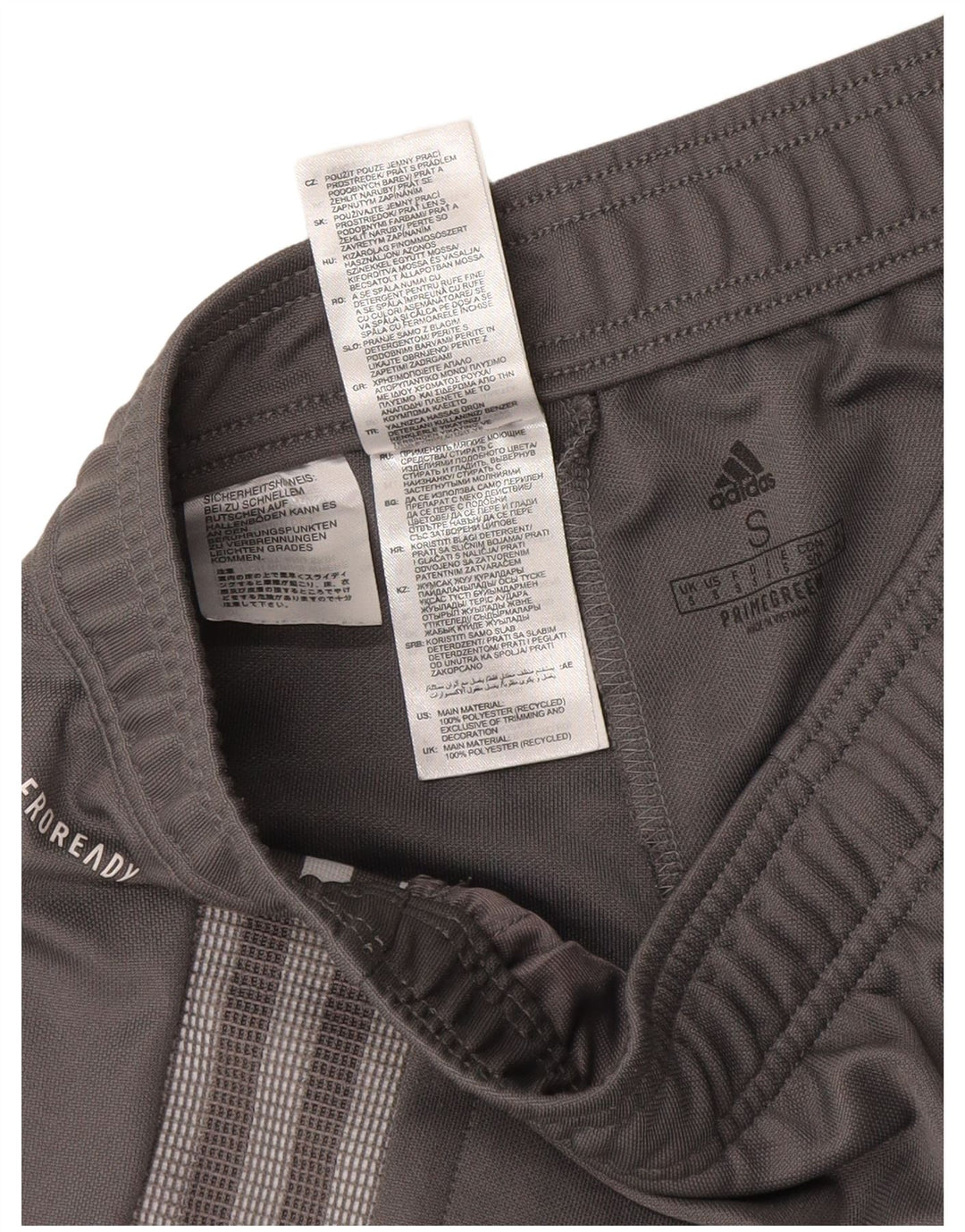 Pantaloni de trening Adidas Aeroready pentru bărbați, poliester mici, gri
