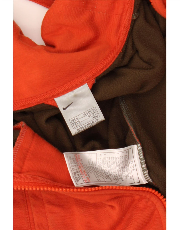 Jachetă de trening pentru femei NIKE UK 10/12 Poliester portocaliu mediu