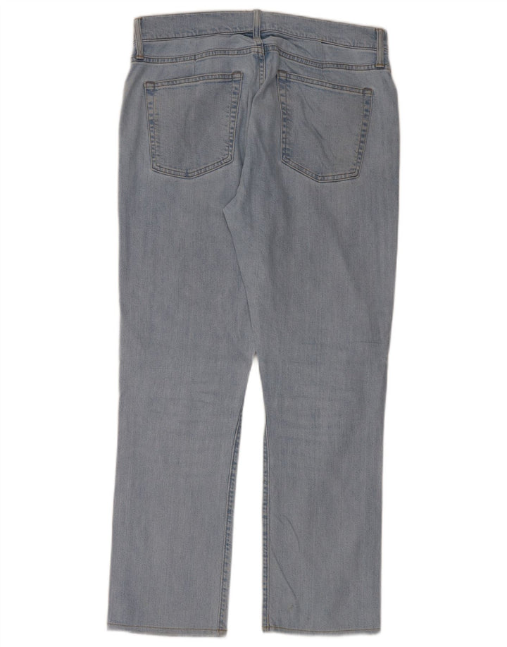 Blugi 770 drepti pentru bărbați J. Crew L34 L32 Bumbac albastru