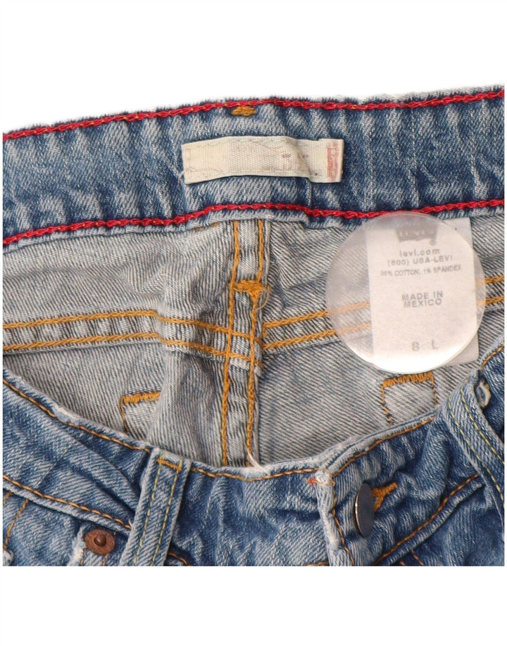 Blugi pentru damă LEVI'S Bootcut US 8 Medium W30 L32 Bumbac albastru