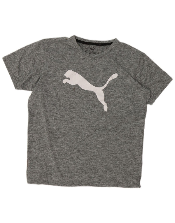 Tricou grafic Puma pentru bărbați Top Medium Gri Flecked