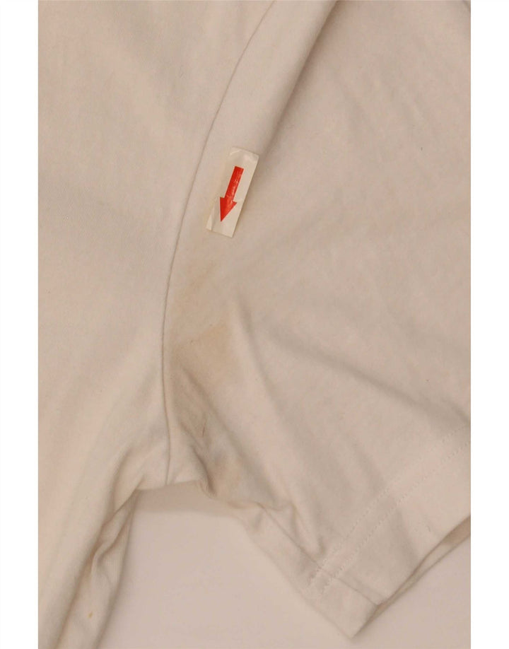 Tricou grafic pentru bărbați Nike Top Medium White Bumbac