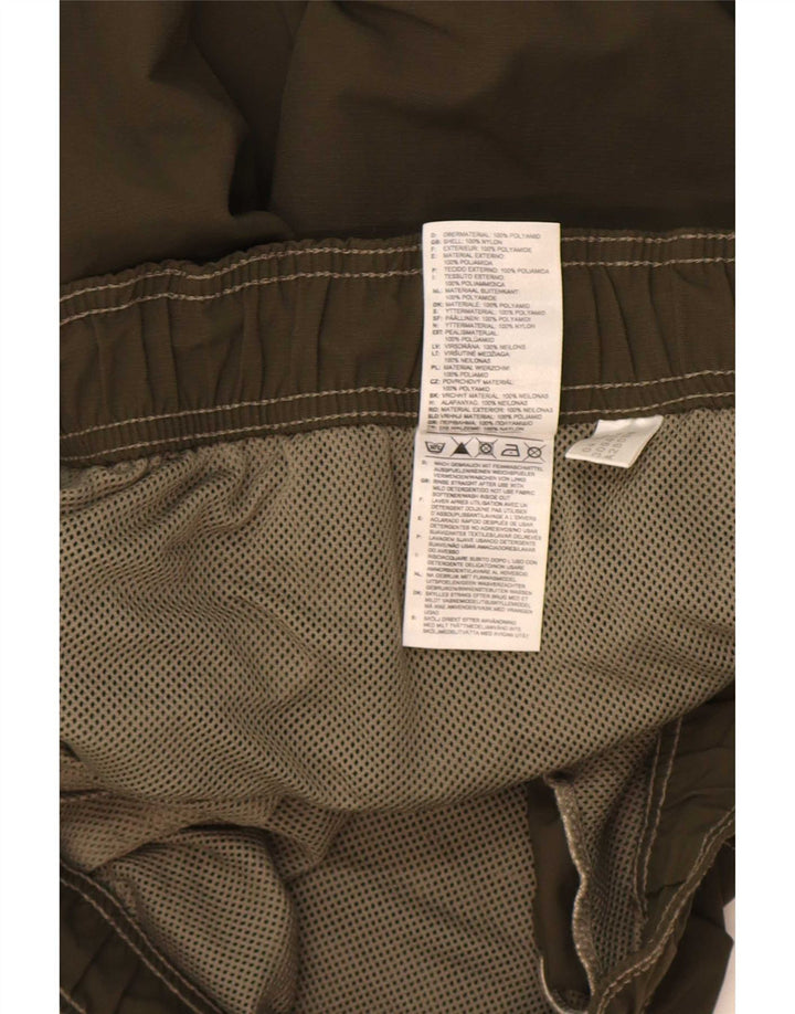 Pantaloni scurți de înot cu grafică Adidas pentru bărbați, poliamidă kaki mici