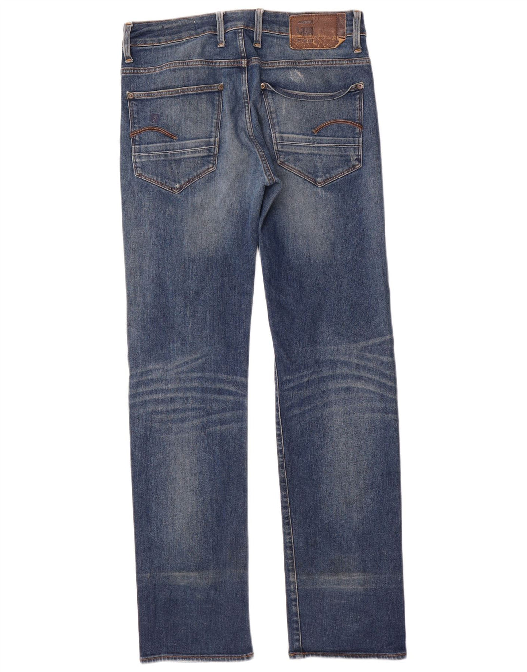G-Star Blugi Distressed drepte pentru bărbați W30 L34 Bumbac albastru