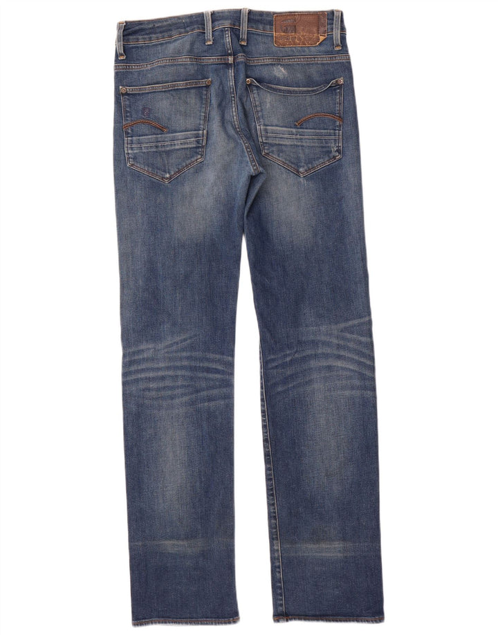 G-Star Blugi Distressed drepte pentru bărbați W30 L34 Bumbac albastru
