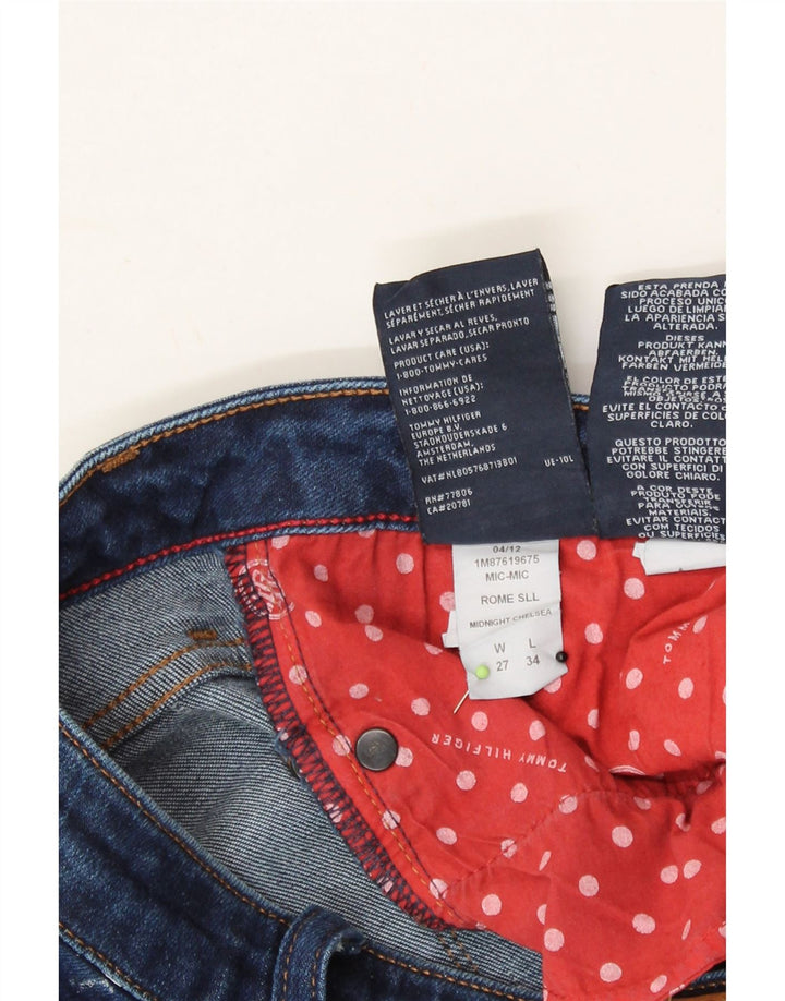 LEVI'S Womens Slim Jeans W27 L34 Blue Cotton Vintage Levi's and Second-Hand Levi's from Messina Hembry 
