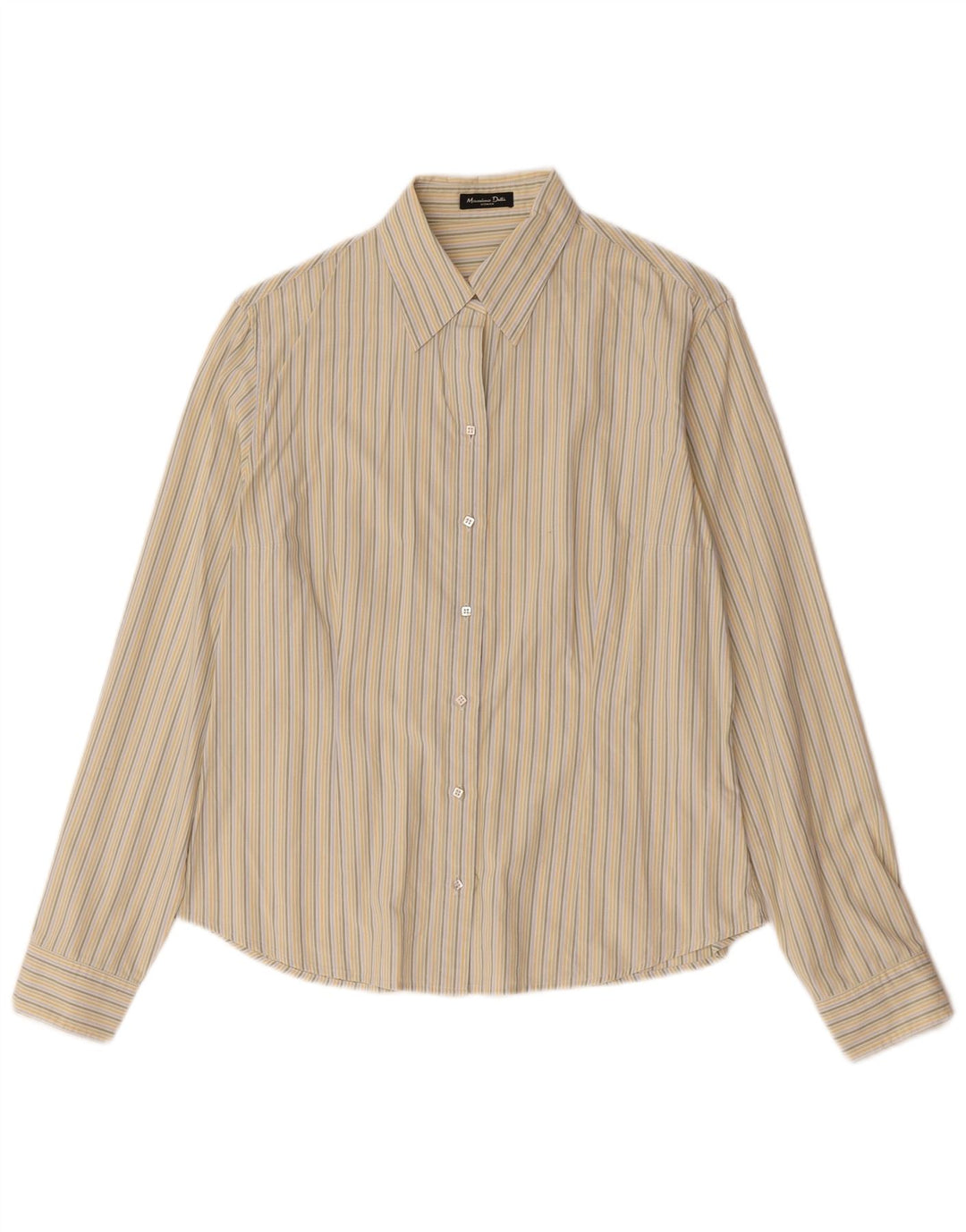 Cămașă Massimo Dutti pentru femei UK 14 Medium Beige Dună Mătase
