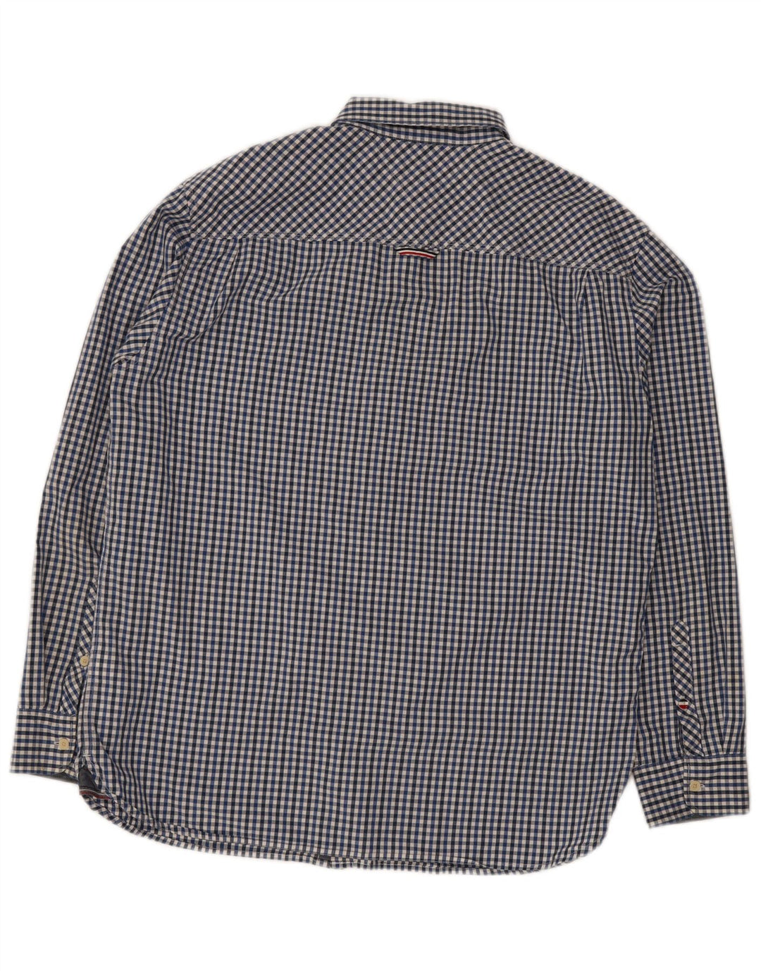 Cămașă pentru bărbați Tommy Hilfiger, XL, bumbac vichy albastru