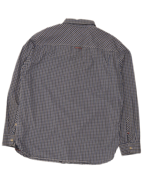 Cămașă pentru bărbați Tommy Hilfiger, XL, bumbac vichy albastru