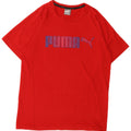 Tricou grafic pentru bărbați Puma Top, bumbac roșu mediu